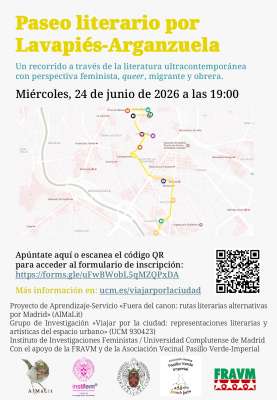 Paseo literario por Lavapiés-Arganzuela